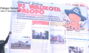 Hari Pertama Bertugas, Pj Walikota Palopo Disambut Demonstrasi