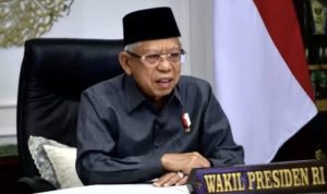 Hadiri Groundbreaking Pembangunan Mesjid, Wapres Tiba di Sulsel