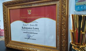 Kabupaten Luwu Raih Juara III PPD Tahun 2023