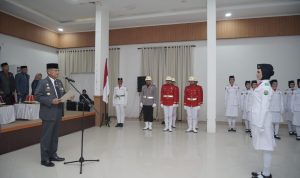 Kukuhkan Paskibraka, Bupati Luwu : Selamat Berjuang