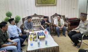 Jalin Silaturtahim Sekaligus Bahas Soal Pengamanan Pemilu 2024, Komisioner KPU Palopo Temui Kapolres