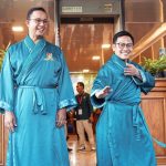 Jalani Tes Kesehatan, Cak Imin Berpose Ala Kungfu