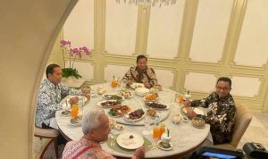 Jokowi Ajak Makan Siang Bersama Tiga Capres