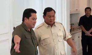 Tak Jadi Cawapres, Erick Thohir Tetap Dukung Prabowo Subianto