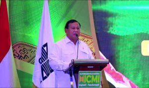 Silatnas ICMI di Sulsel, Prabowo Fokus Bicara Anak Kekurangan Gizi