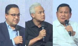 Survey IPO: Elektabilitas Pasangan AMIN Salib Ganjar-Mahfud