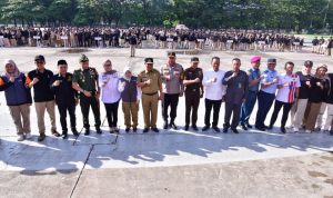 Apel Siaga Bawaslu, Pj Gubernur Sulsel: Wujudkan Pemilu Damai