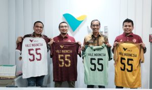 Dukung Pengembangan Talenta Lokal Sepakbola, PT Vale Jadi Sponsor PSM Makassar