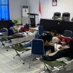 Puluhan Karyawan Perumda TM Palopo Donor Darah
