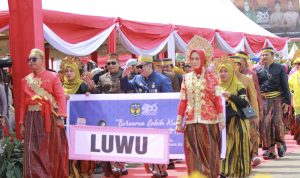 Kontingen Luwu Tampilkan Keanekaragaman Budaya di HPRL Ke 78