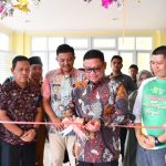 Asrul Sani Resmikan Posyandu Rusun Cabang Gunung Latimojong