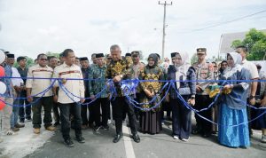 Bupati Luwu Basmin Kembali Resmikan 2 Ruas Jalan