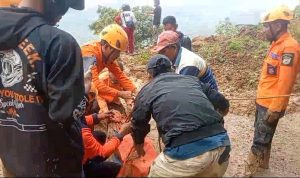 Bencana Longsor di Bastem, 4 Orang Ditemukan Meninggal 6 Selamat