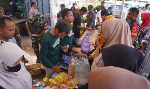 Hari Kedua Gerakan Pangan Murah, Camat Walenrang Sebut Meringankan Beban Masyarakat