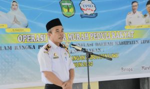 Peduli Masyarakat, Pemkab Luwu Gelar Pasar Murah