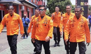 Kunker Ke Makassar, Marsdya TNI Kusworo Ingatkan Rescuer Harus Perhatikan Safety First