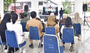 Jelang Perayaan Idul Fitri 2024,Pemkot Palopo Ikuti Apel HBKN Via Zoom Meeting