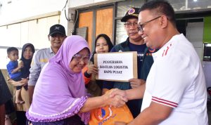 Penjabat Walikota Palopo Salurkan Logostik Pada Korban Bencana Banjir