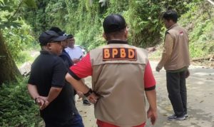 Penjabat Walikota Palopo Tinjau Lokasi Longsor di Kelurahan Latuppa