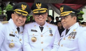 Berlangsung di Surabaya, Pj Walikota Palopo Ikuti Upacara Hari Otoda