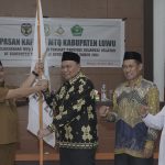 Lepas Kafilah MTQ Kabupaten Luwu, H. Muh. Saleh : Jika Penuhi Target Saya Siapkan Bonus