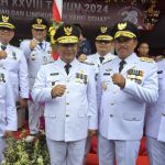 Penjabat Bupati Luwu Hadiri Upacara Peringatan Otda XXVIII di Surabaya