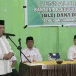 Secara Simbolis, Pj Bupati Luwu Serahkan BLT Dana Desa Tahap l 2024 di Desa Seppong