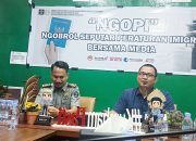 Ngopi Bareng Bersama Insan Pers, Kakanim Imigrasi Palopo Sosialisasikan Kenaikan Tarif PNBP Paspor Baru