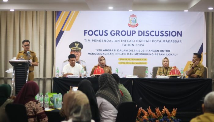 Pj Sekda Makassar Buka FGD Kolaborasi Distribusi Pangan