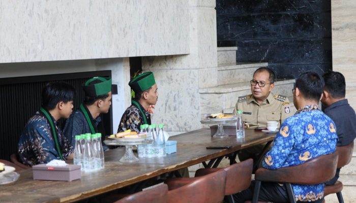 Terima Kunjungan HMI, Danny Pomanto Sampaikan Pentingnya Kemampuan Adaptif Leadership