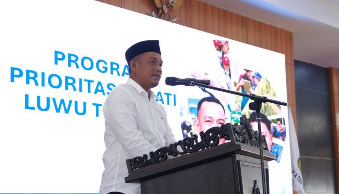 Pata-Dhevy Paparkan Visi dan Misi Pembangunan di Hadapan Pejabat Pemkab Luwu