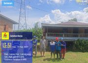 PLN ULTG Palopo Gelar Edukasi Keselamatan Kelistrikan di Sepanjang Jalur Transmisi Siwa – Belopa