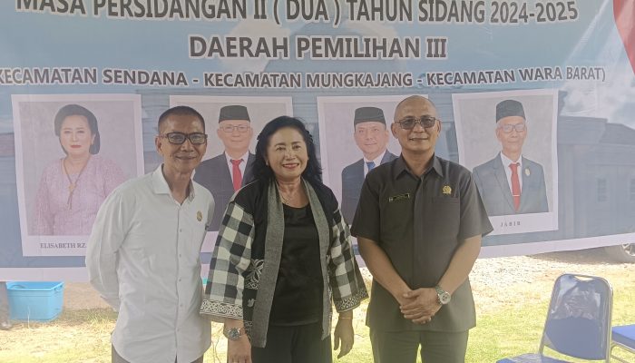 Tiga Dewan Palopo Serap Aspirasi Masyarakat Sendana : Ketua DPR Harap Dinas PU Atensi Usulan Warga