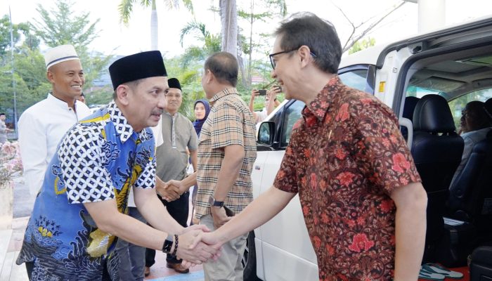 Pj. Wali Kota Palopo Sambut Kunjungan Menteri Kesehatan RI di Rumah Jabatan