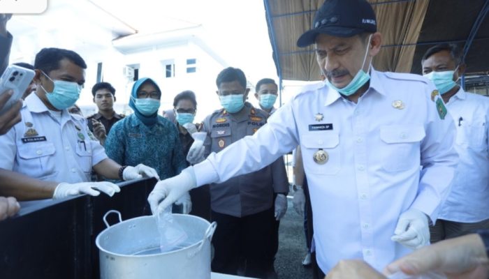Hadiri Pemusnahan Barang Bukti di Kejaksaan, Firmanza : Mari Perangi Obat Terlarang