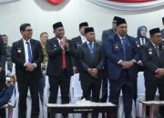Bupati Luwu Hadiri Sertijab Gubernur dan Wakil Gubernur Sulsel Pada Paripurna DPRD Sulsel