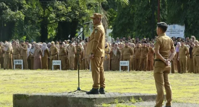Apel Pagi, Bupati Luwu Tekankan ASN Agar Bijak Menggunakan Media Sosial