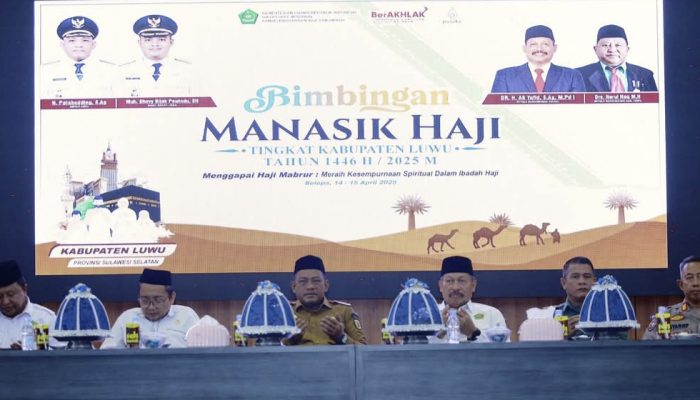 Bupati Luwu Resmi Buka Manasik Haji 2025: 217 Orang Menuju Haji Mabrur