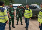 Danrem 141/TP Kunjungi Proyek Tambang MDA di Pegunungan Luwu