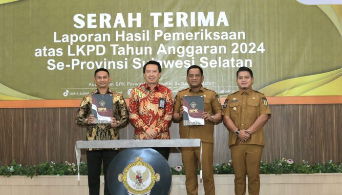 10 Kali Berturut-Turut, Pemkab Luwu Kembali Raih Opini WTP dari BPK
