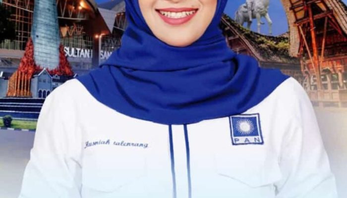 Husniah Talenrang Resmi Nahkodai PAN Sulsel