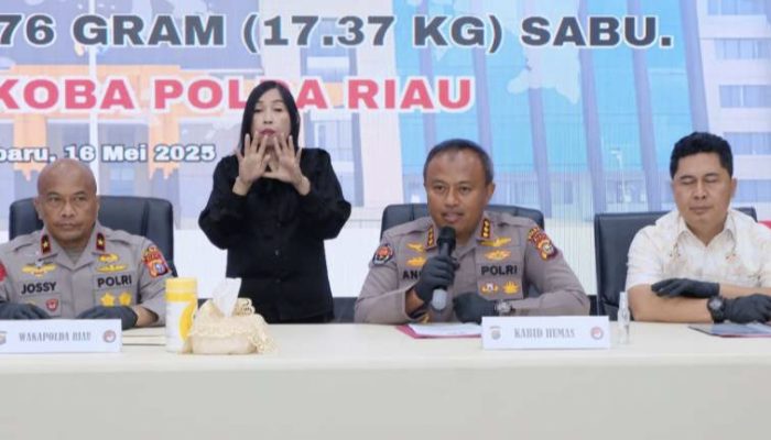Polda Riau Bongkar Sindikat Narkoba Internasional, 17 Kg Sabu Dikendalikan Napi dari Balik Jeruji