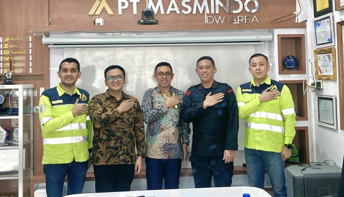 Perkuat Keamanan dan Dukung Investasi, Dansat Brimob Polda Sulsel Kunjungi PT Masmindo di Luwu
