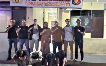 Setubuhi Perempuan, Empat Pemuda Enrekang Ditangkap