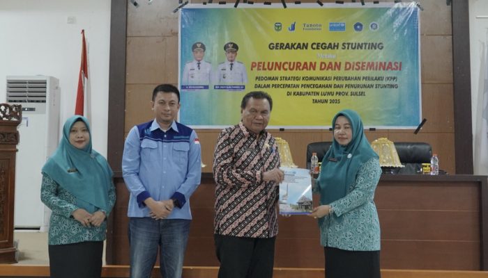 Pemkab Luwu Luncurkan Pedoman Strategis KPP untuk Percepatan Penurunan Stunting