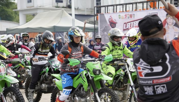 Palopo Guncang, 700 Rider Ramaikan “Latber X Bising” dalam HUT Bhayangkara ke-79