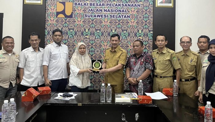 Bahas Kelanjutan Usulan Inpres Jalan Daerah 2025, Pj Wali Kota Palopo Audiensi dengan BBPJN Sulsel