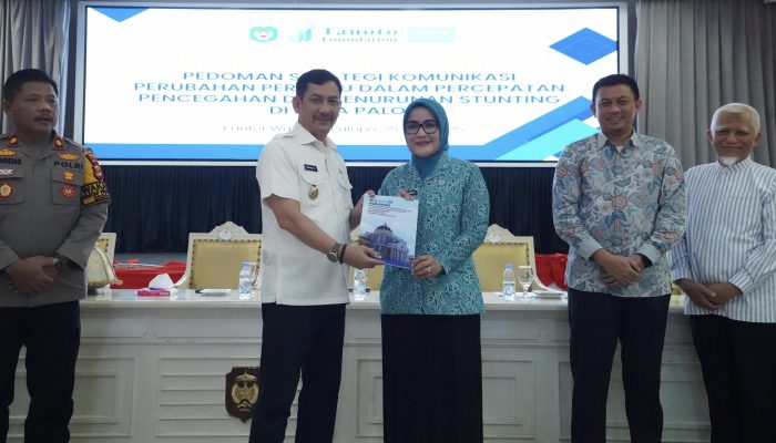Pemkot Palopo Luncurkan Pedoman Komunikasi Perubahan Perilaku untuk Percepatan Pencegahan Stunting