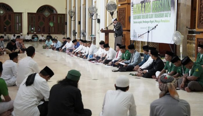 Dzikir dan Doa Bersama Sambut Tahun Baru Islam di Masjid Agung Luwu