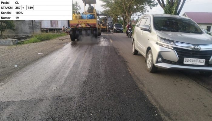 Bentuk Nyata Kepedulian Sosial, PT BMS Perbaiki Jalan Trans Sulawesi Demi Keselamatan Masyarakat